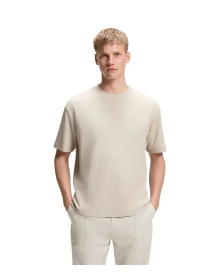 T-shirt Côtelé Homme Te Rib