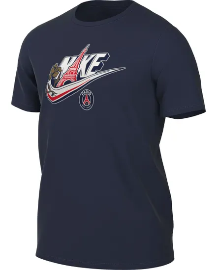 T-shirt de football manches courtes Homme PSG M NK SSL FUTURA TEE Bleu