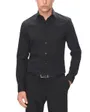 Chemise Homme Slim Essential Poplin Noire