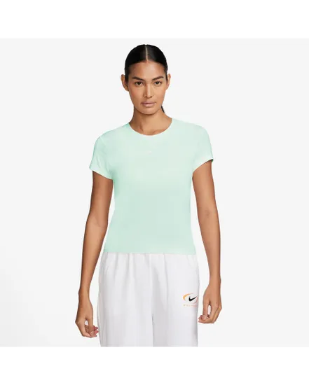 T-shirt Femme W NSW NK CHLL KNT MD CRP Vert