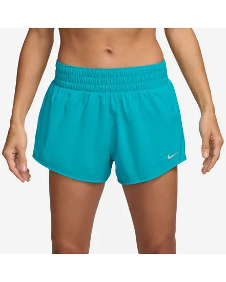 Short Femme W NK ONE DF MR 3IN BR Bleu