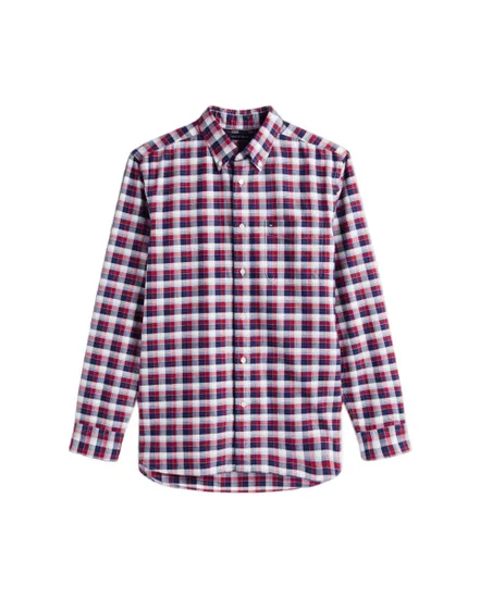 Chemise Homme HERITAGE OXFORD TARTAN RF SHIRT Taupe
