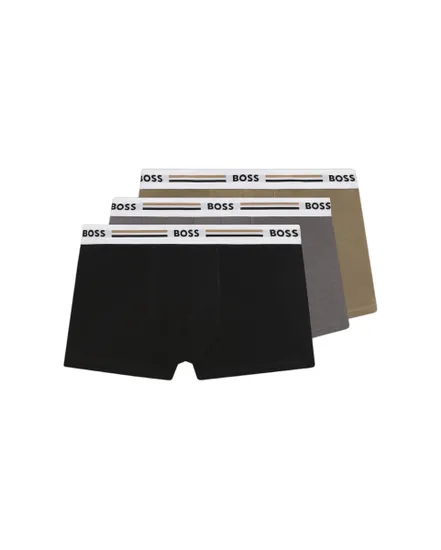 Lot de 3 boxers Homme TRUNK 3P REVIVE Multicolore