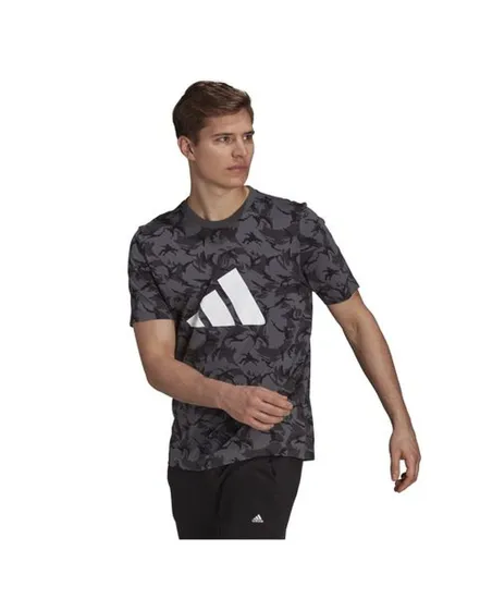 T shirt Homme M FI CAMO TEE Gris Ref HA8707 t-shirt-homme-m-fi-camo-tee-gris-ref-ha8707