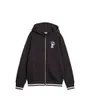 Sweat zip à capuche manches longues Enfant B SQUAD FZ HDY FL Noir