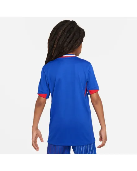 Maillot de football Enfant plus agé FFF Y NK DF STAD JSY SS HM Bleu