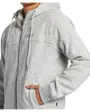 Veste zip à capuche Homme CYPRESS KELLER Gris