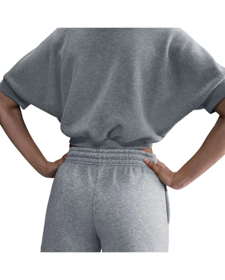 Short Femme W NSW PHNX FLC MR STD 4IN SHRT Gris