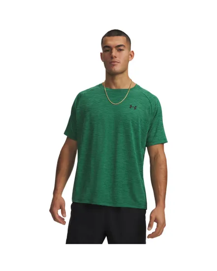 T-shirt Homme UA TECH TEXTURED SS Vert