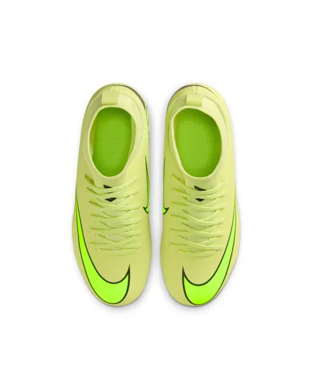 Crampons de football Enfant JR SUPERFLY 10 CLUB FG/MG Jaune