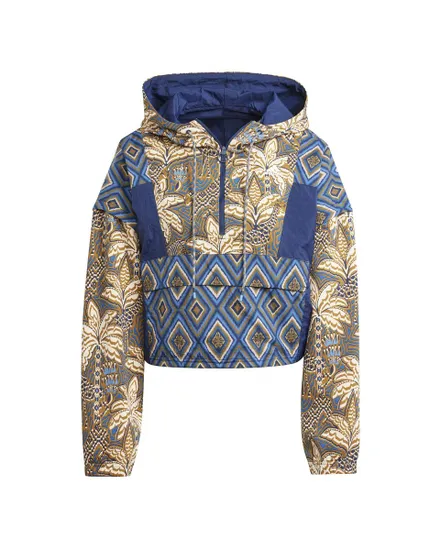 Veste à capuche Femme FARM TRACK TOP Bleu