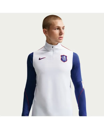 T-shirt manches longues Homme CFC MNK DF STRK DRILL TOP K 3R Blanc