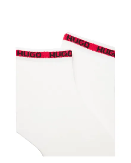 Lot de 2 paires de chaussettes Homme 2P SH TAPE CC Blanc