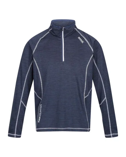 Haut col zip Homme Yonder Bleu