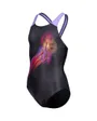 Maillot de natation Enfant GIRL S ARENA PARROT SWIMSUIT V BACK Noir