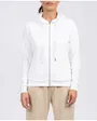 Veste a capuche manches longues Femme SWEAT VESTE Blanc