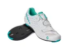 Chaussures Route Femme ROAD COMP BOA® Blanc Brillant/Turquoise