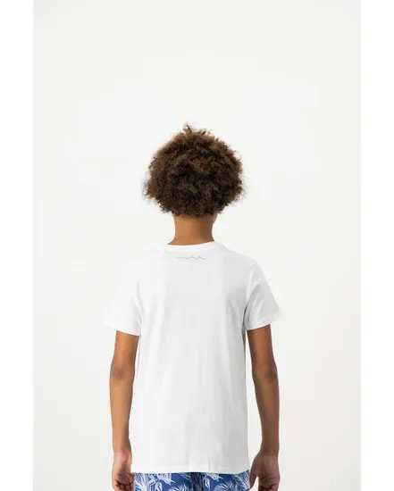 T-shirt manches courtes Enfant T-NARK MC JR Blanc