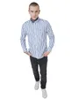 Chemise Homme Flex Poplin Nautical