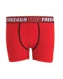 LOT DE 3 BOXERS Enfant COTON/EA UNIS FREEGUN Multicolore