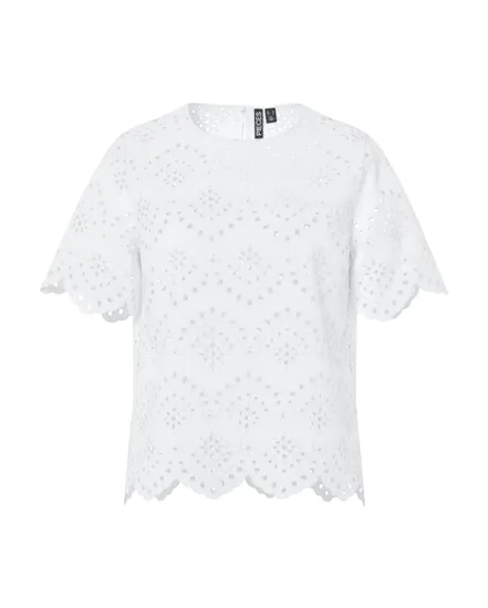 Chemisier Femme Blanc Éclatant PIECES