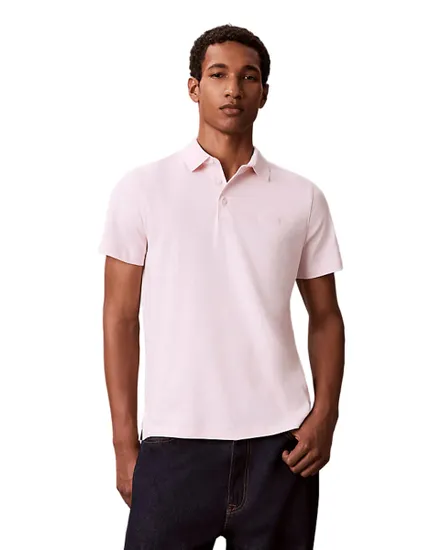 Polo Homme SS Slim Supima Logo