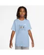 T-shirt Enfant plus agé K NSW TEE CLUB SCRIPT Bleu