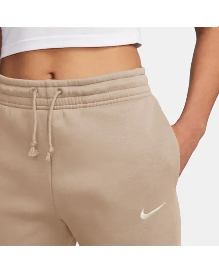 Pantalon de survetement Femme W NSW PHNX FLC MR PANT STD Beige