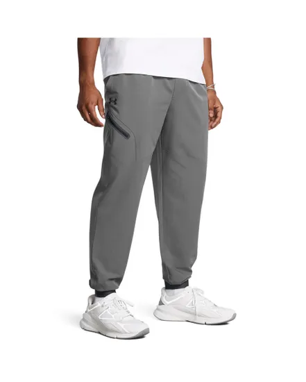 Pantalon de survetement Homme UA UNSTOPPABLE WOVEN JOGGER Gris