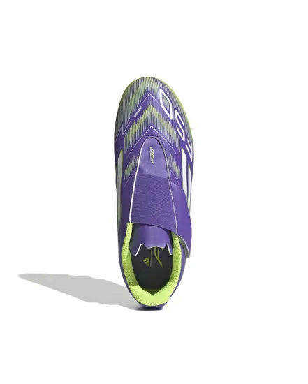 Crampons de football Homme F50 CLUB VEL FG/MG J Violet