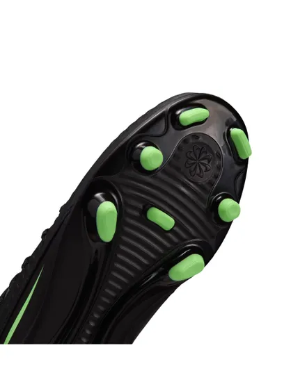 Crampons Enfant JR PHANTOM 6 HIGH CLUB FG/MG Noir
