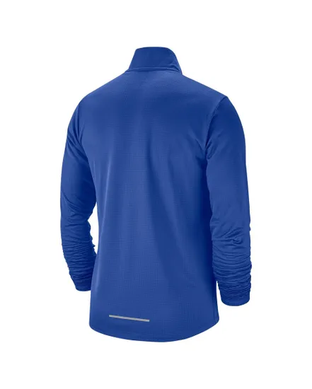 T-shirt manches longues Homme Nike M NK DF PACER TOP HZ Bleu Sport