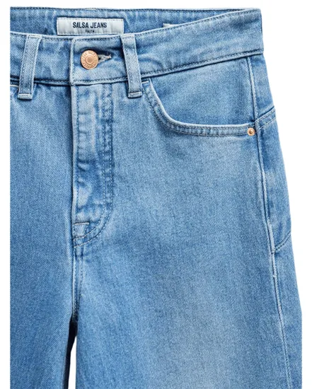 Jeans Femme Faith Wide Leg Medium Wash
