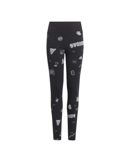 Legging Enfant JG BLUV Q3 TIGH Noir