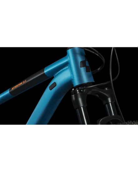 VTT semi rigide Unisexe ATTENTION SLX Bleu/Orange