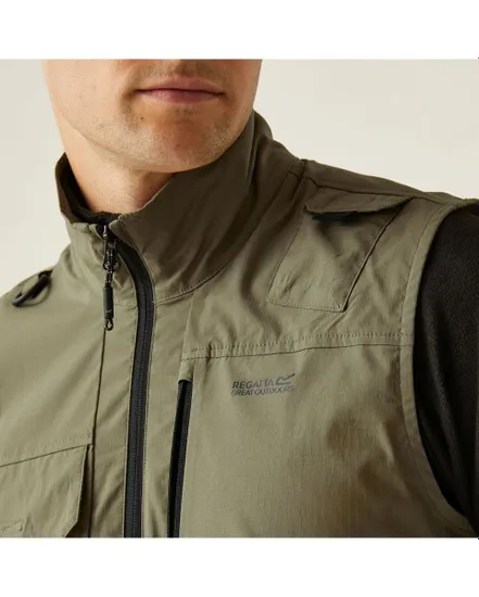 Veste sans manche Homme TRAVELPACKAWAYB/W Vert
