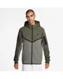 Sweat zip à capuche Homme M NK TCH FLC FZ WR HOODIE Vert