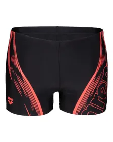 Short de bain Homme MEN S SWIM SHORT GRAPHIC Noir