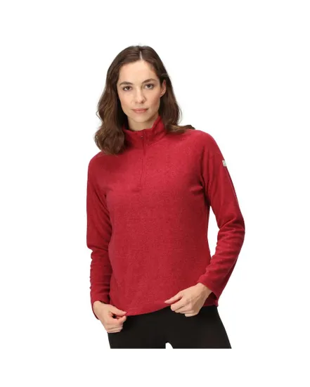 Polaire zip Femme Pimlo Rouge