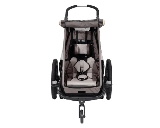 Remorque pour enfant MONO S BS-C09 Gris/Beige/Anthracite