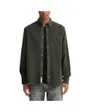 Chemise Homme REG BABY CORD SHIRT EXT Vert