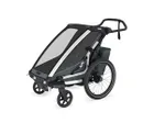 Remorque pour enfant 1 place CHARIOT CROSS G3 Gris