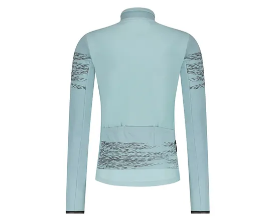 Maillot manches longues coupe-vent Homme BEAUFORT INSULATED Bleu Transparent