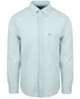 Chemise Homme CHAMBRAY POCKET RF BD SHIRT Bleu Clair