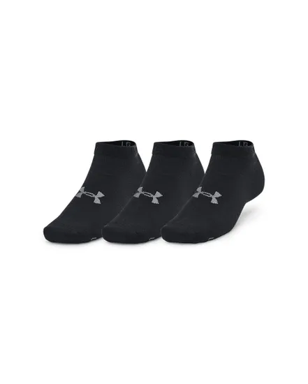 Socquettes Unisexe UA ESSENTIAL LOW CUT 3PK Noir
