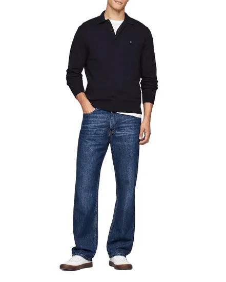 Polo Homme Coton Et Cachemire Tommy Hilfiger