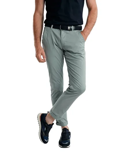 Pantalon Chino Homme Slim Benson Cherry