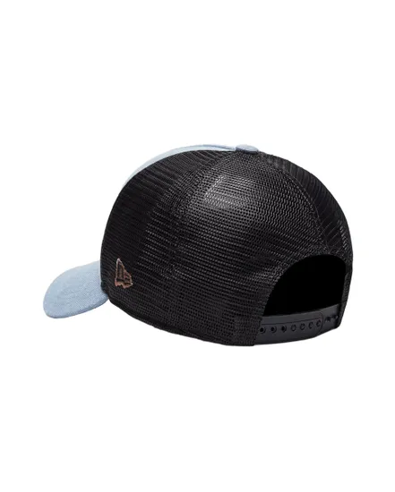 Casquette Trucker Unisexe Denim Leather Patch New Era Nvy