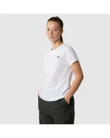 T-shirt Femme W S/S SIMPLE DOME TEE Blanc