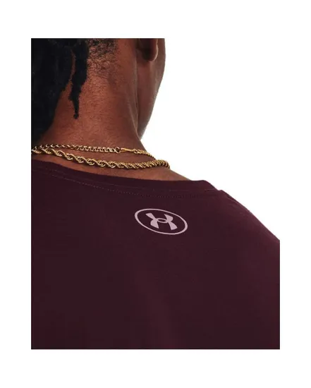 T-shirt Homme UA BIG LOGO FILL SS Bordeaux